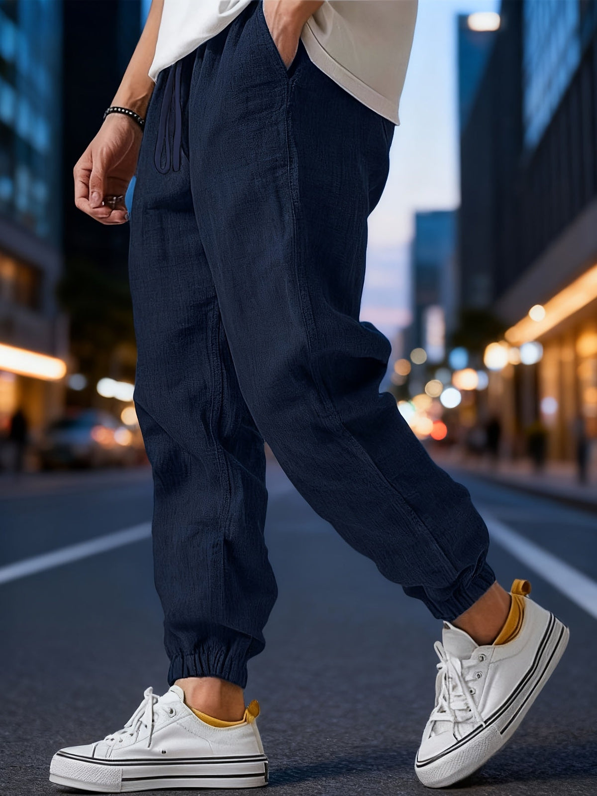 HUGO LAURENT™ | Men's Relaxed Woven Trousers