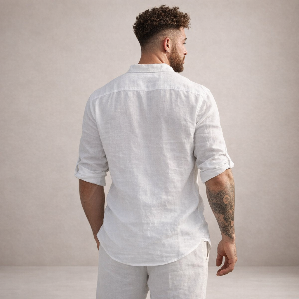 HUGO LAURENT™ | Stand Collar Shirt