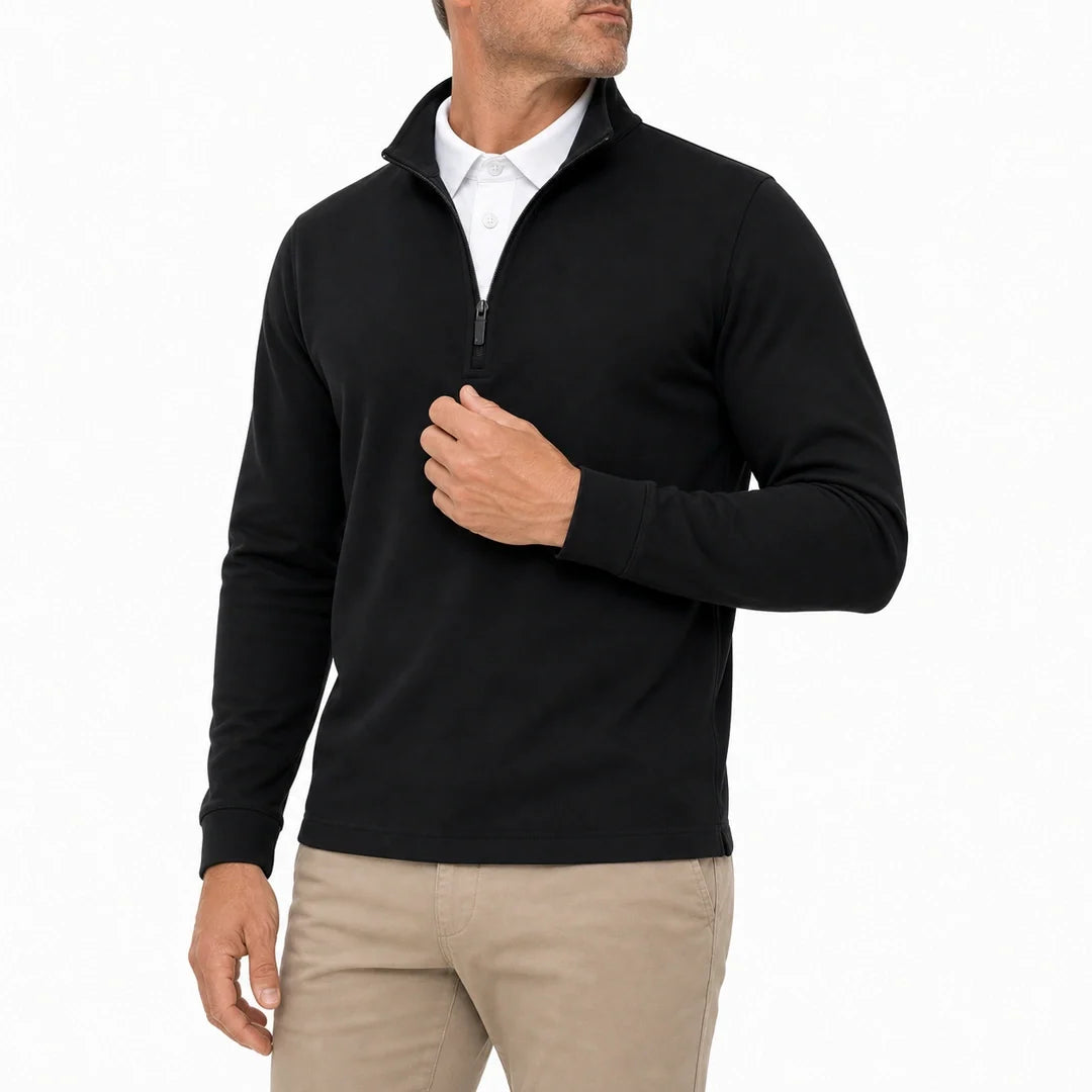 HUGO LAURENT™ | Leon - Men’s Ultra Comfortable 2-in-1 Quarter-Zip