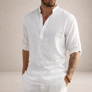 HUGO LAURENT™ | Stand Collar Shirt