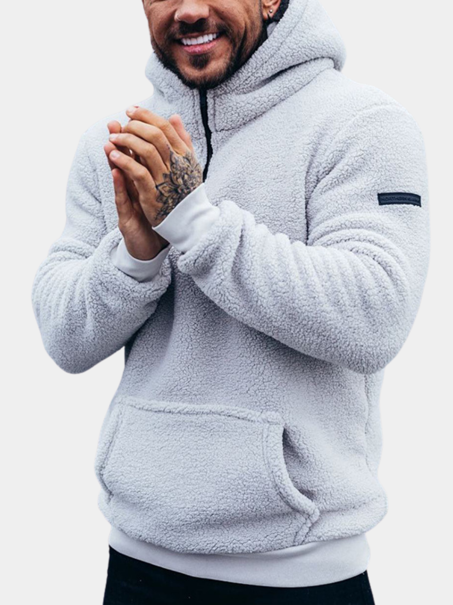 HUGO LAURENT™ | Cozy Knit Hoodie for Men