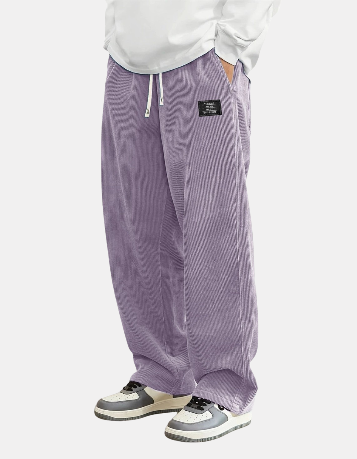 HUGO LAURENT™ | James Relaxed-fit Corduroy Trousers