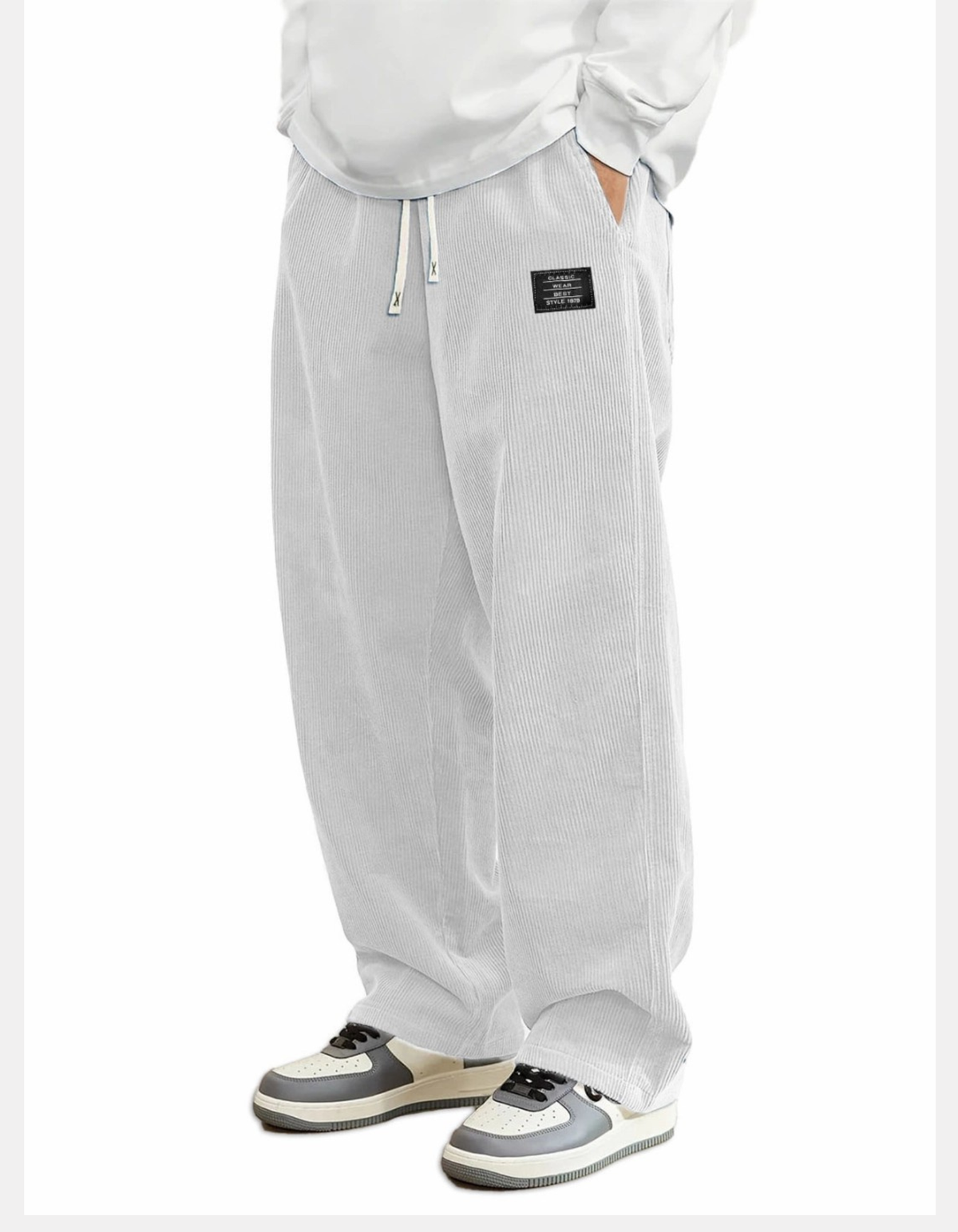 HUGO LAURENT™ | James Relaxed-fit Corduroy Trousers