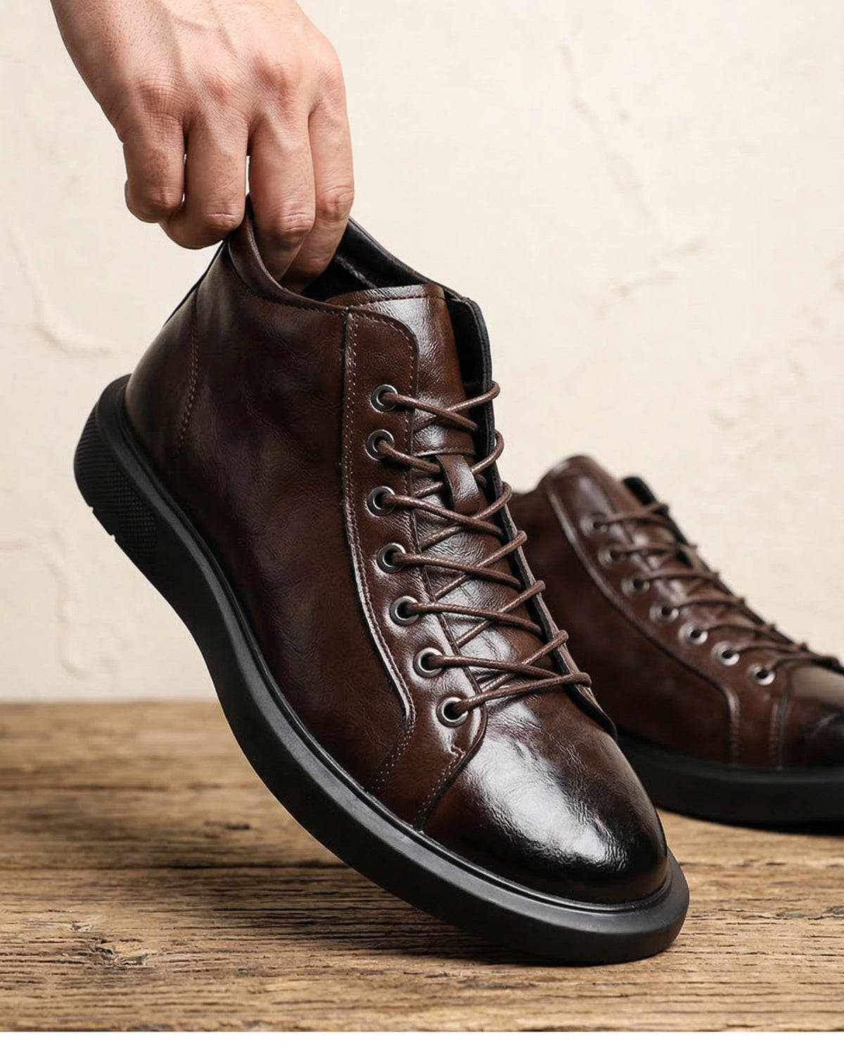 HUGO LAURENT™ | Alfonso Leather Boots