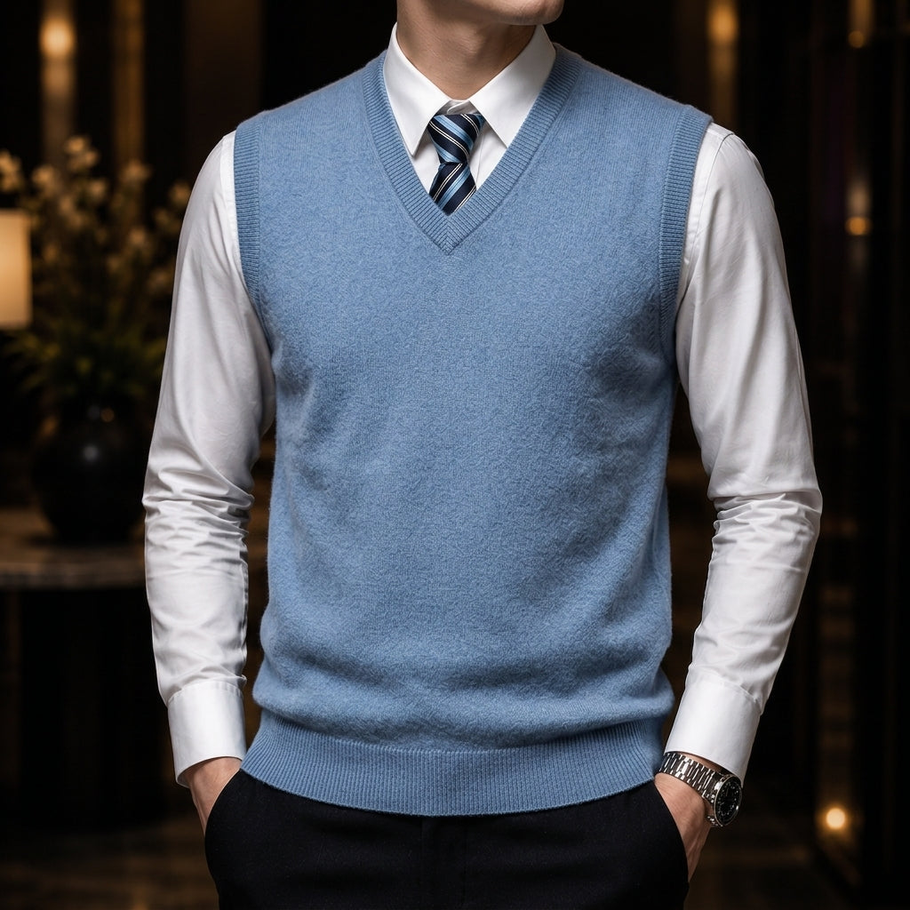 HUGO LAURENT™ | Valence Cashmere Vest
