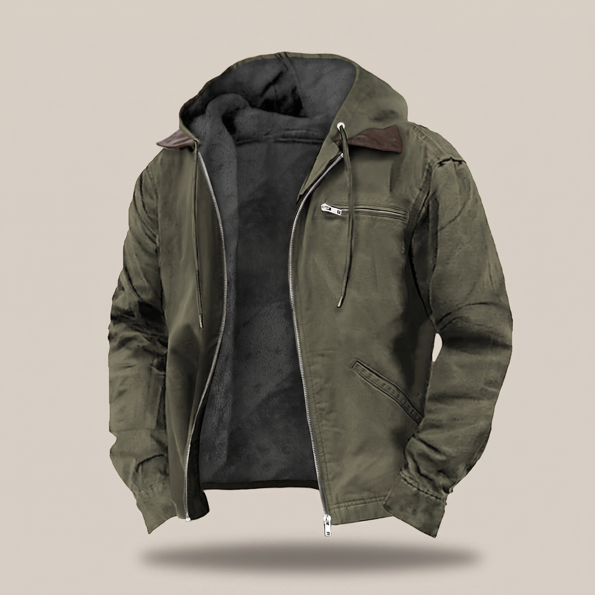HUGO LAURENT™ | Wellington Full-Zip Hooded Jacket