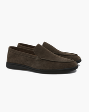 HUGO LAURENT | PREMIUM SUEDE LOAFERS - BLACK SOLES