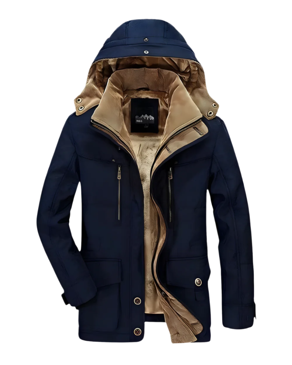 HUGO LAURENT™ | Men's full-zip Winter Jacket