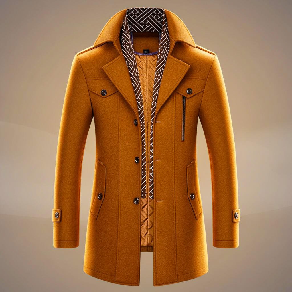 HUGO LAURENT™ | Kensworth Legacy Virgin Wool Coat