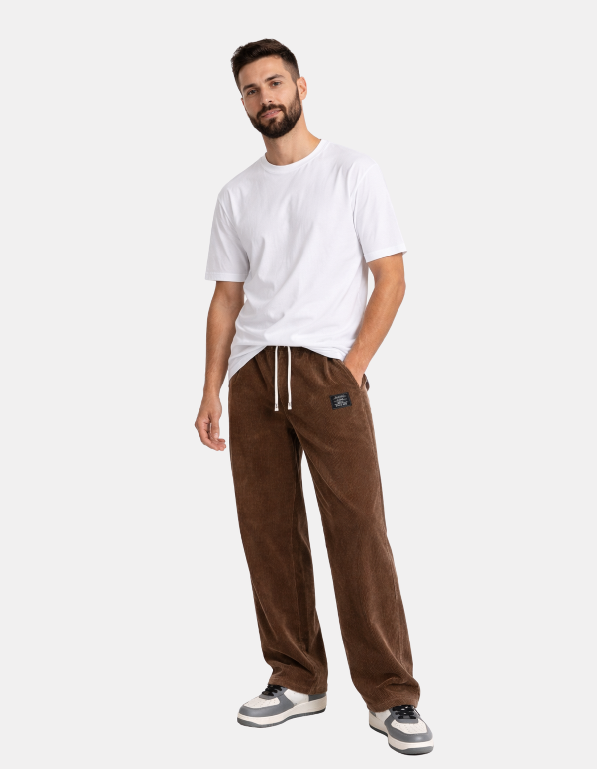 HUGO LAURENT™ | James Relaxed-fit Corduroy Trousers