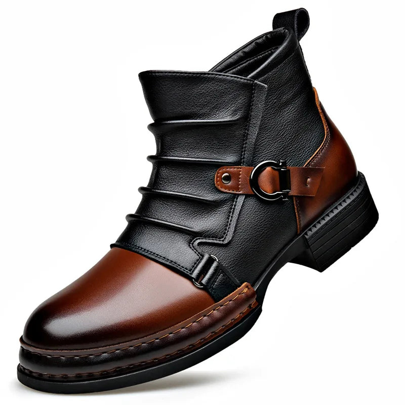 HUGO LAURENT™ | BUCKLE BOOTS FOR MEN