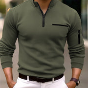 HUGO LAURENT | ZIP COLLAR SHIRT FOR MEN