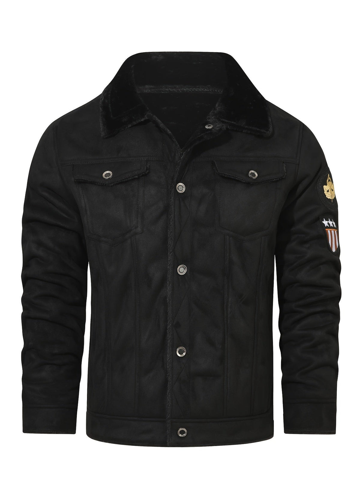 HUGO LAURENT™ | Fleece-Lined Trucker Jacket