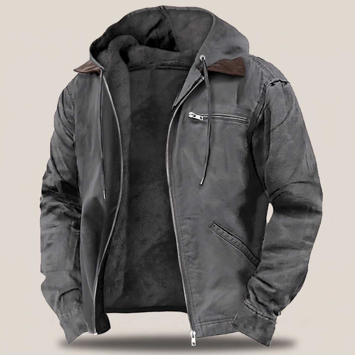 HUGO LAURENT™ | Wellington Full-Zip Hooded Jacket