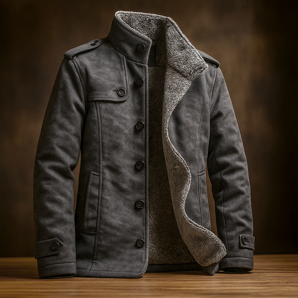 HUGO LAURENT™ | Trenton Suede Overcoat