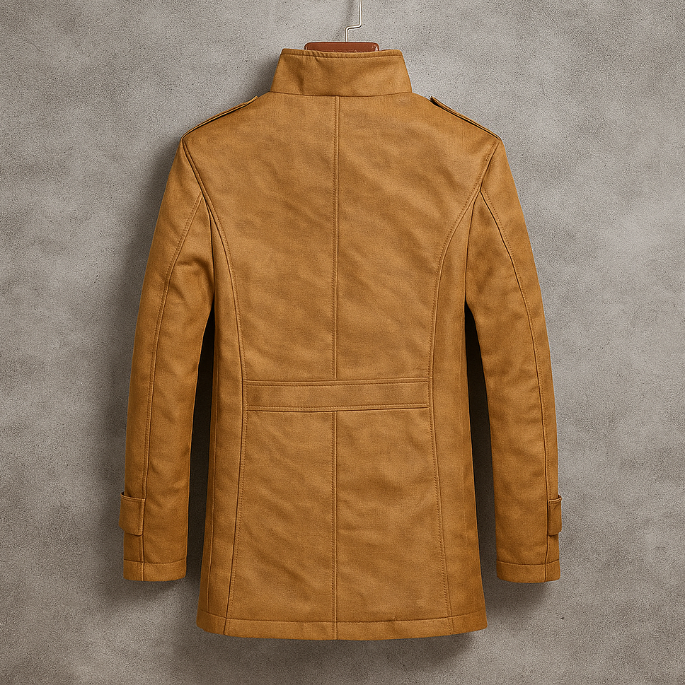 HUGO LAURENT™ | Trenton Suede Overcoat