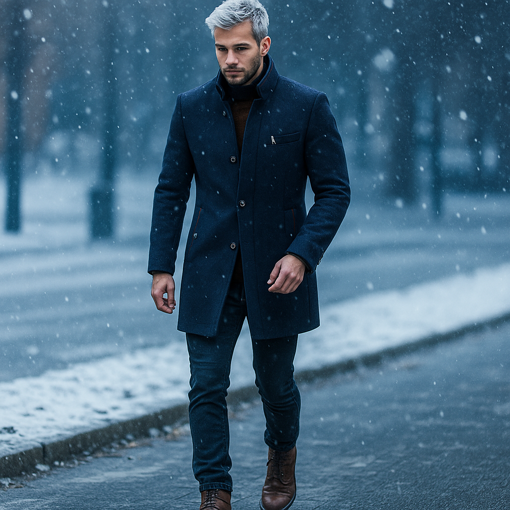 HUGO LAURENT™ | WOOL BLEND COAT