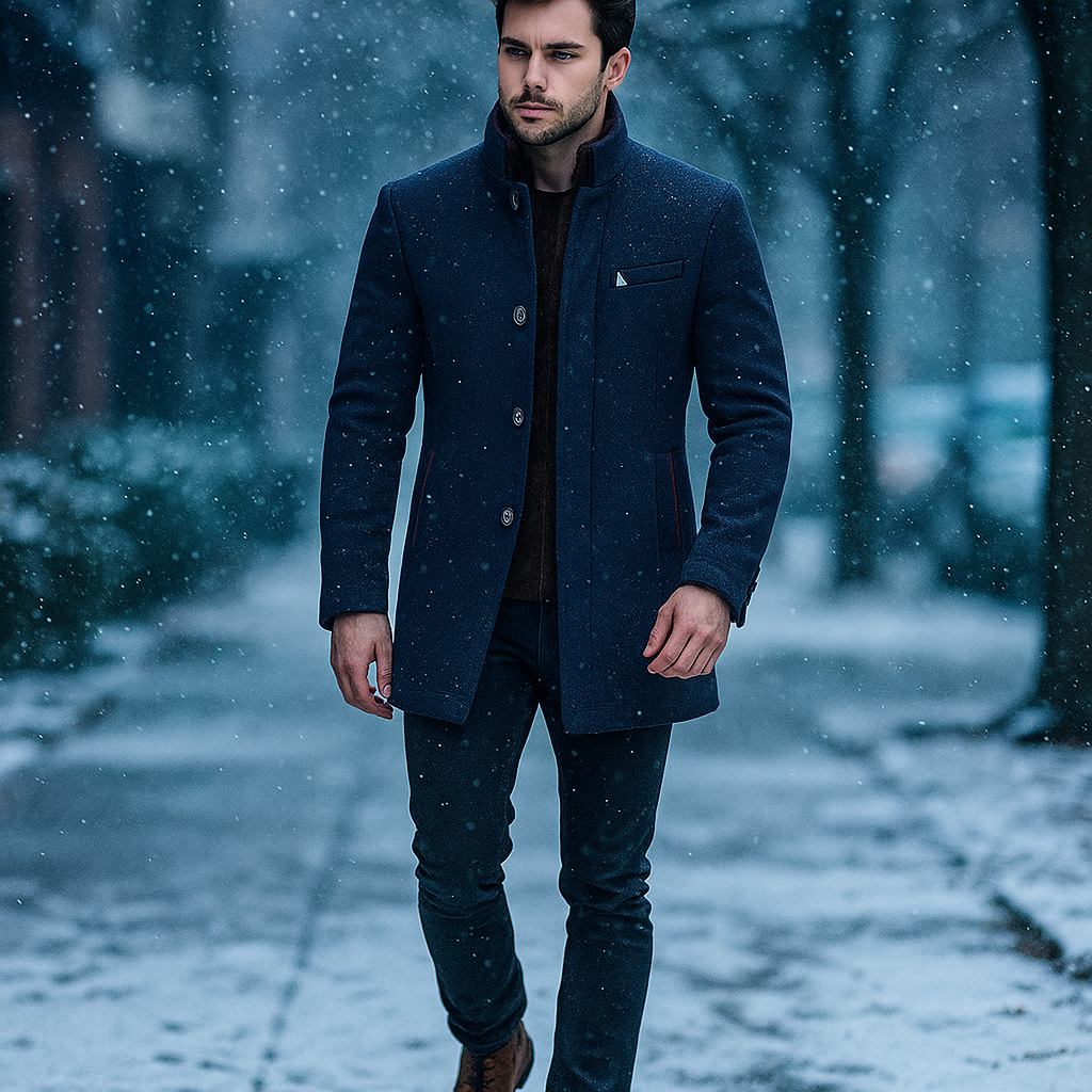 HUGO LAURENT™ | WOOL BLEND COAT