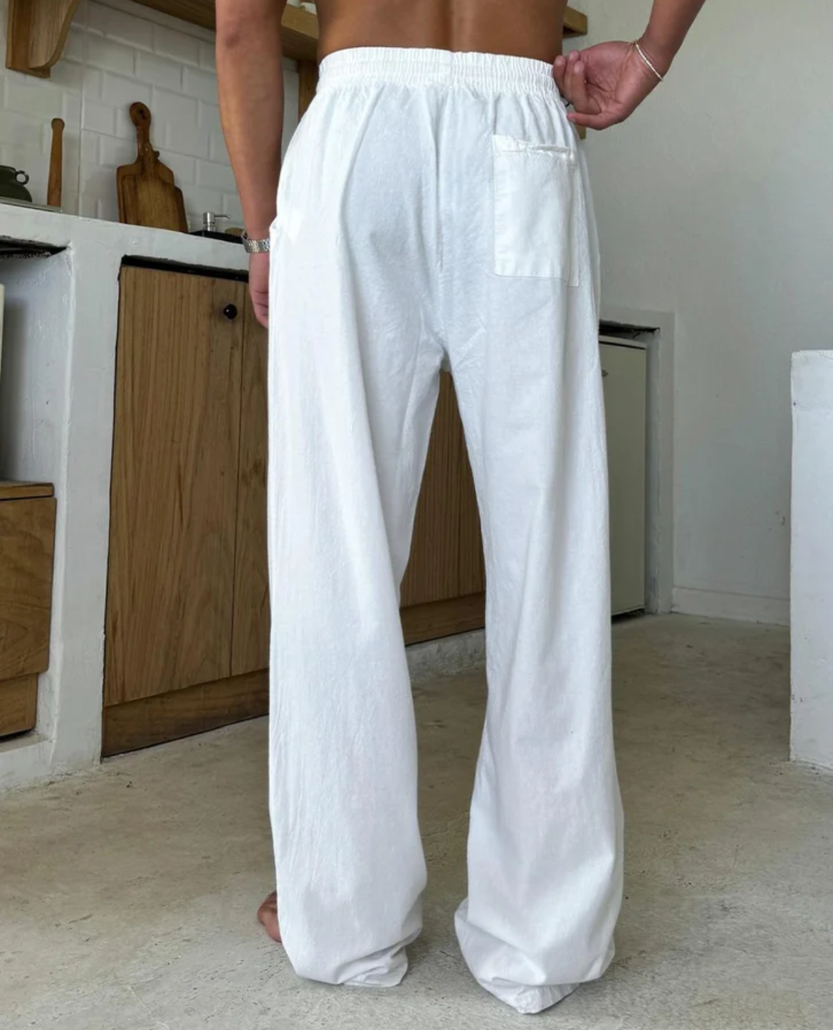 HUGO LAURENT™ | Men's Sicily Linen Trousers
