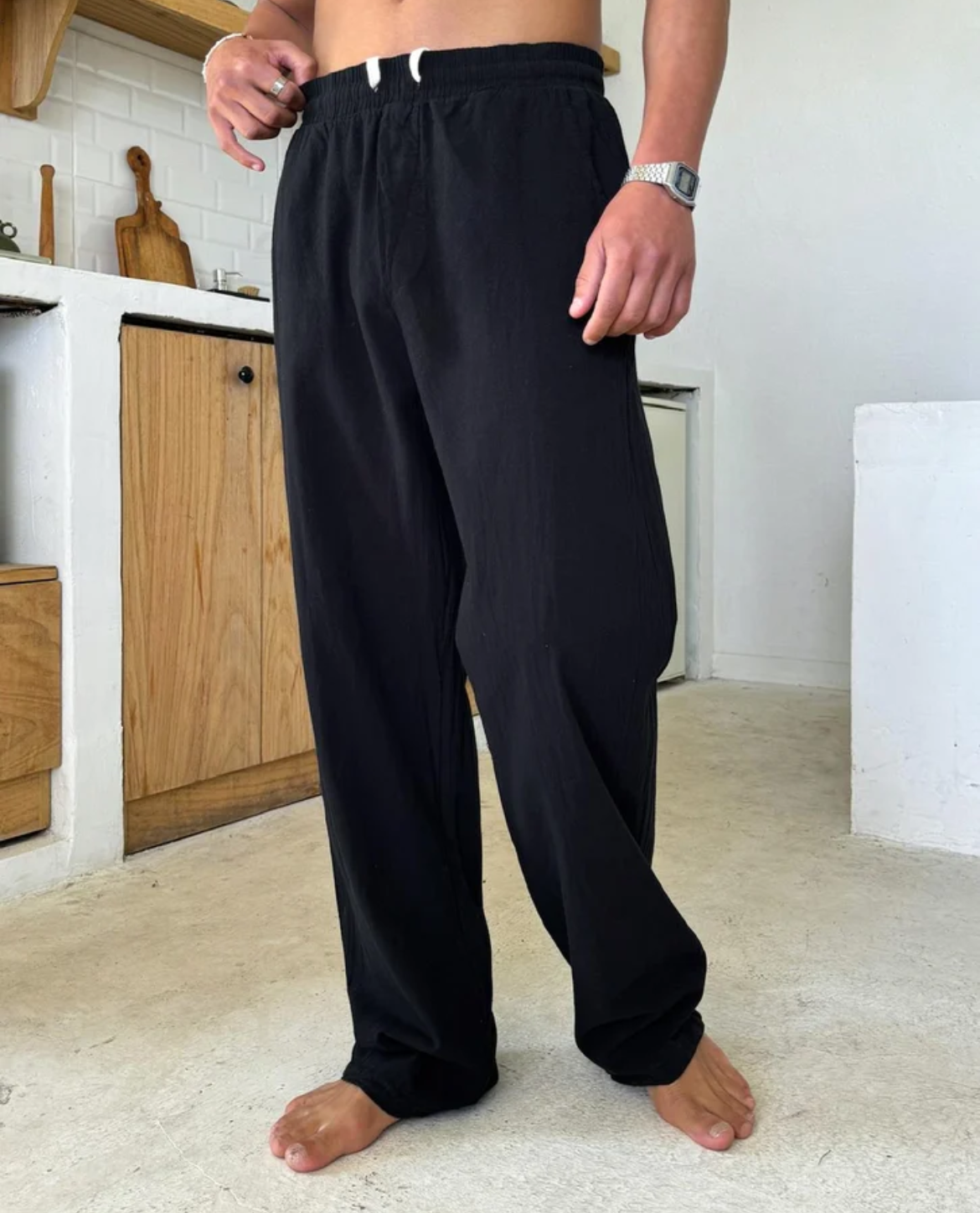 HUGO LAURENT™ | Men's Sicily Linen Trousers