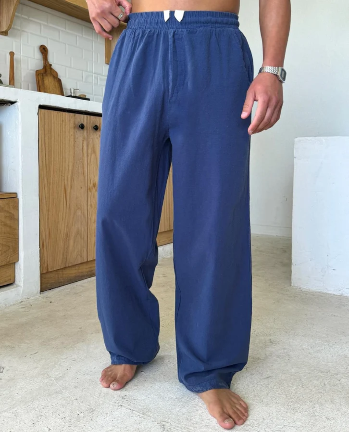 HUGO LAURENT™ | Men's Sicily Linen Trousers