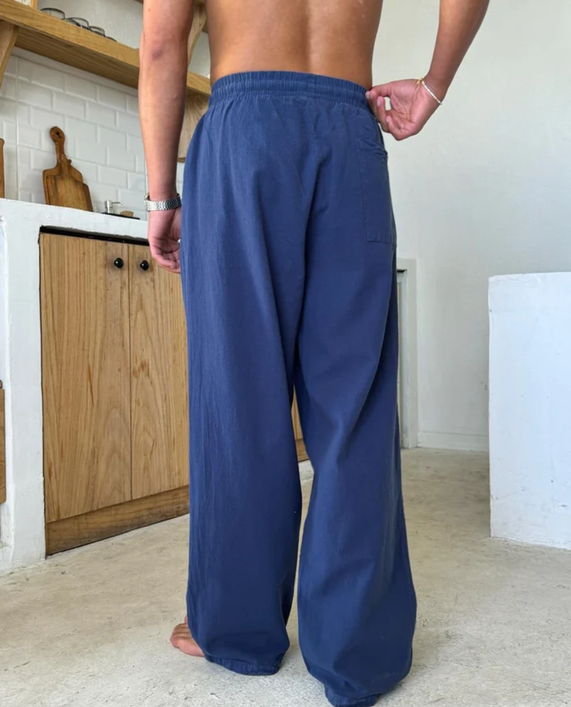HUGO LAURENT™ | Men's Sicily Linen Trousers