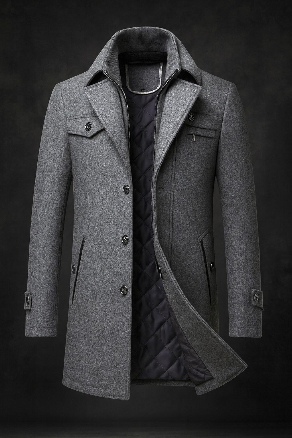 HUGO LAURENT™ | WOOL COAT