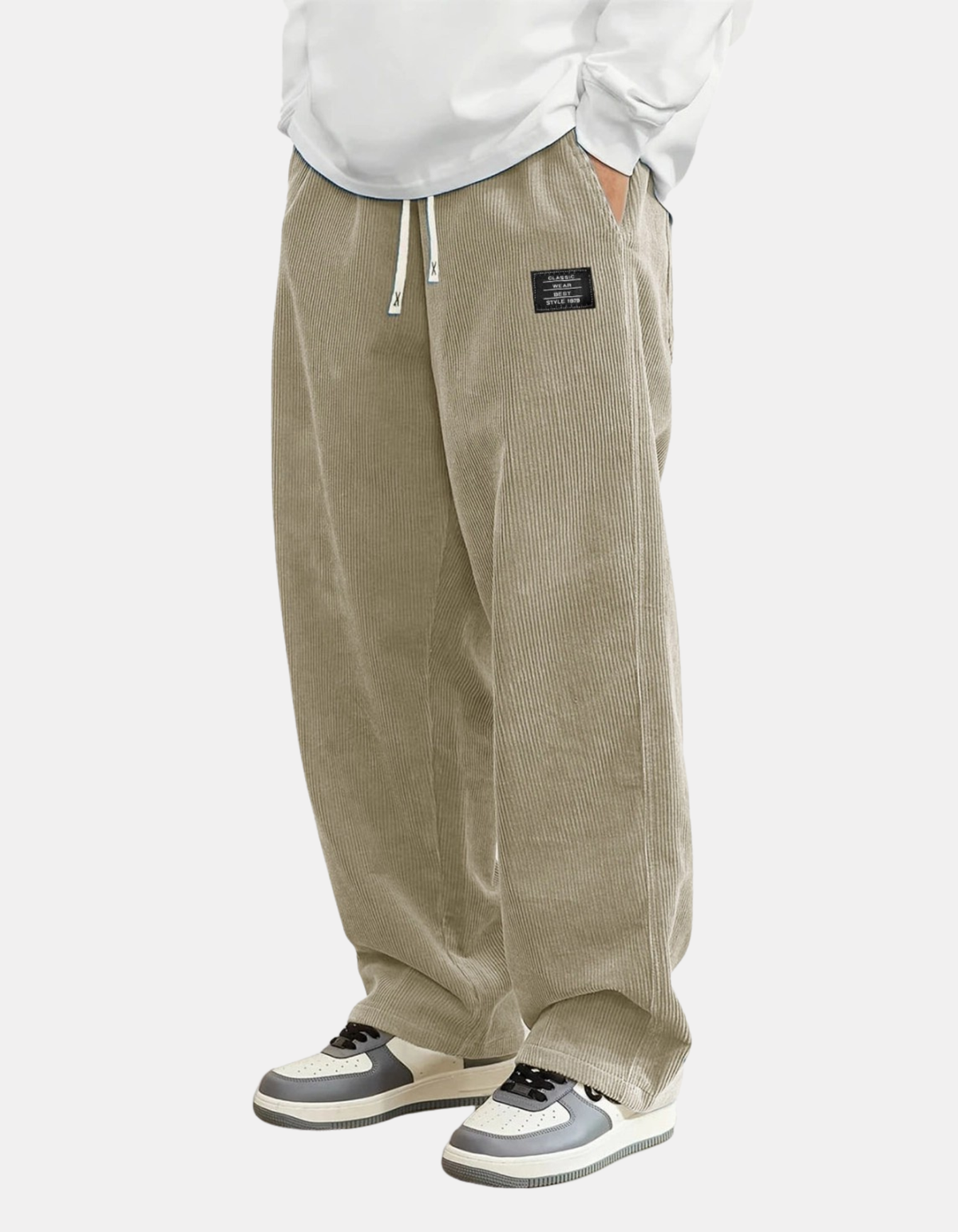 HUGO LAURENT™ | James Relaxed-fit Corduroy Trousers