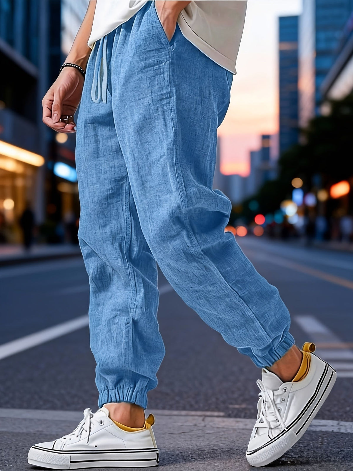 HUGO LAURENT™ | Men's Relaxed Woven Trousers