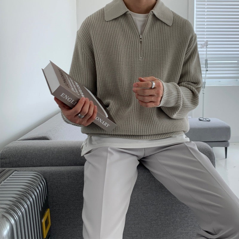 HUGO LAURENT™ | Rason Zipped Sweater
