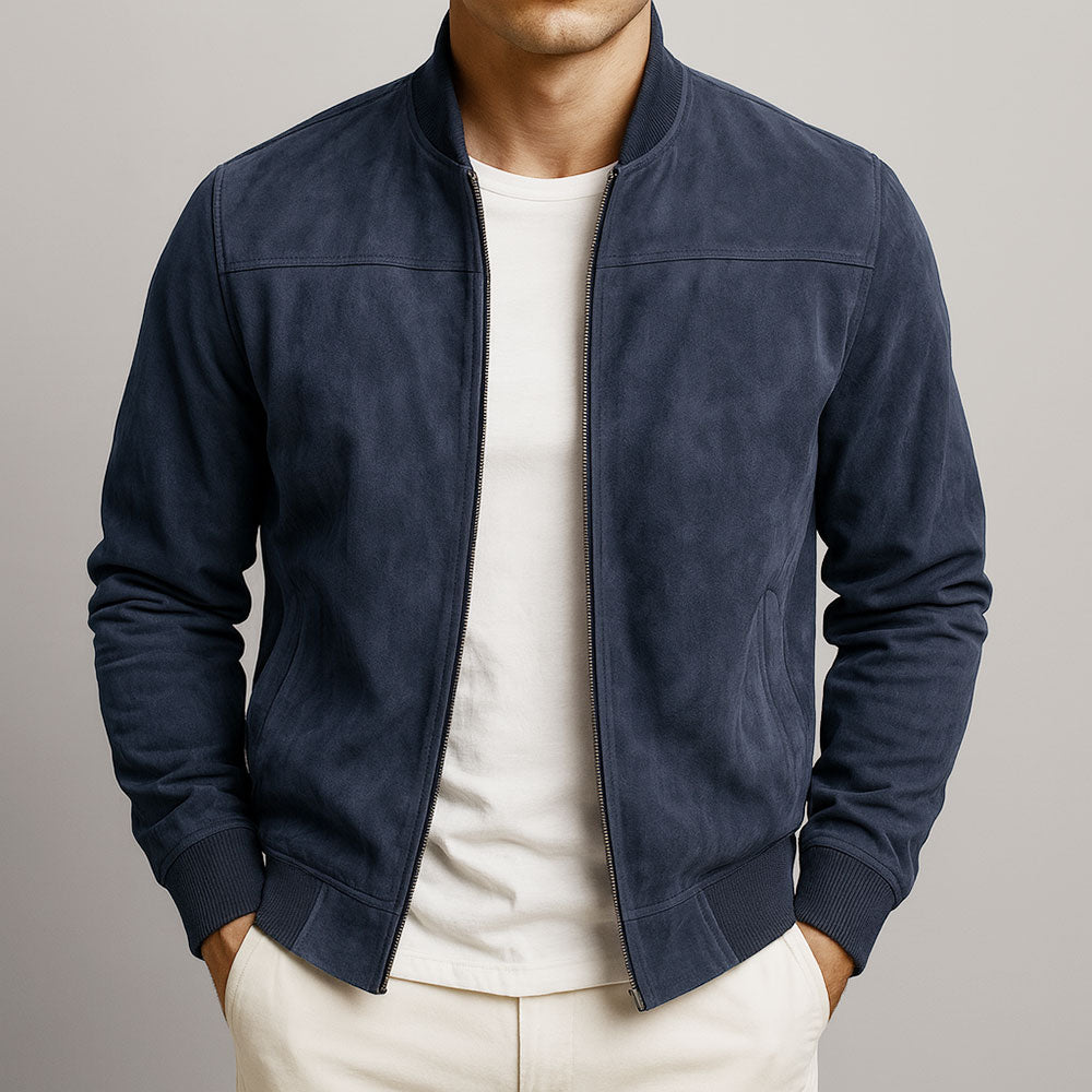 HUGO LAURENT | URBAN SUEDE LEATHER JACKET