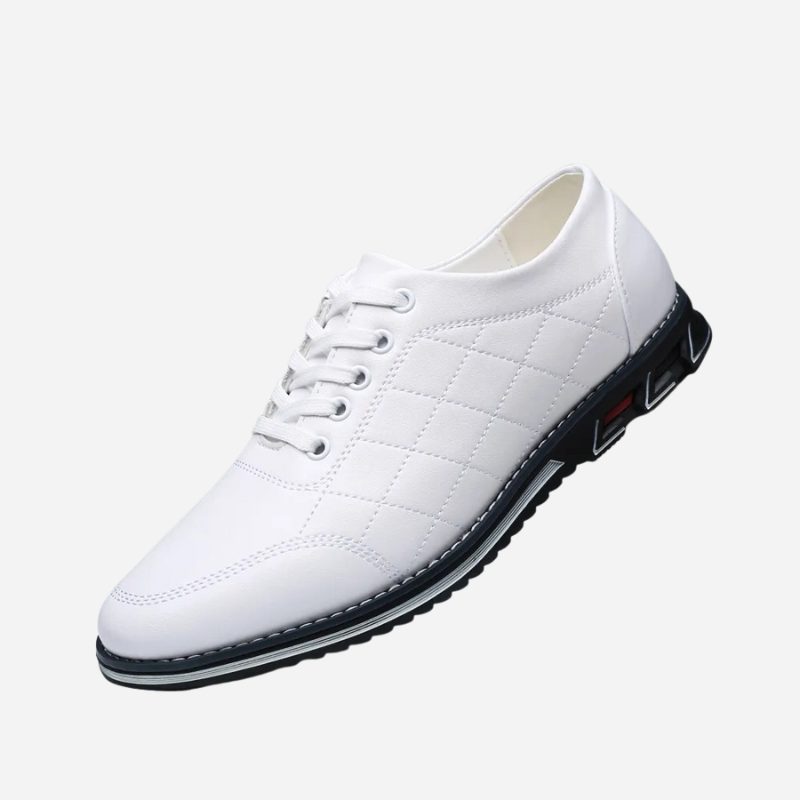 HUGO LAURENT | Men's Wide-Fit Cushioned Shoe