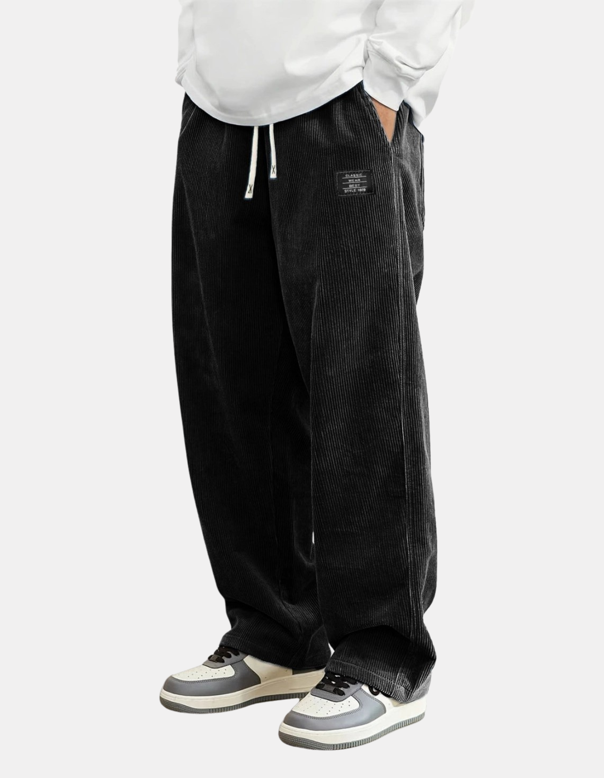 HUGO LAURENT™ | James Relaxed-fit Corduroy Trousers