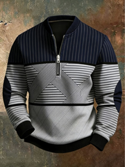 HUGO LAURENT™ | Stylish Men's Half-Zip Sweater