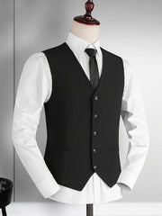 HUGO LAURENT™ | Men's Business Suit Vest