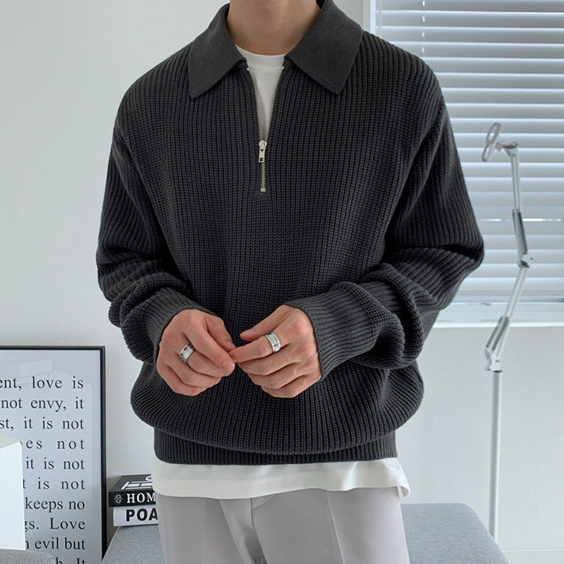 HUGO LAURENT™ | Rason Zipped Sweater