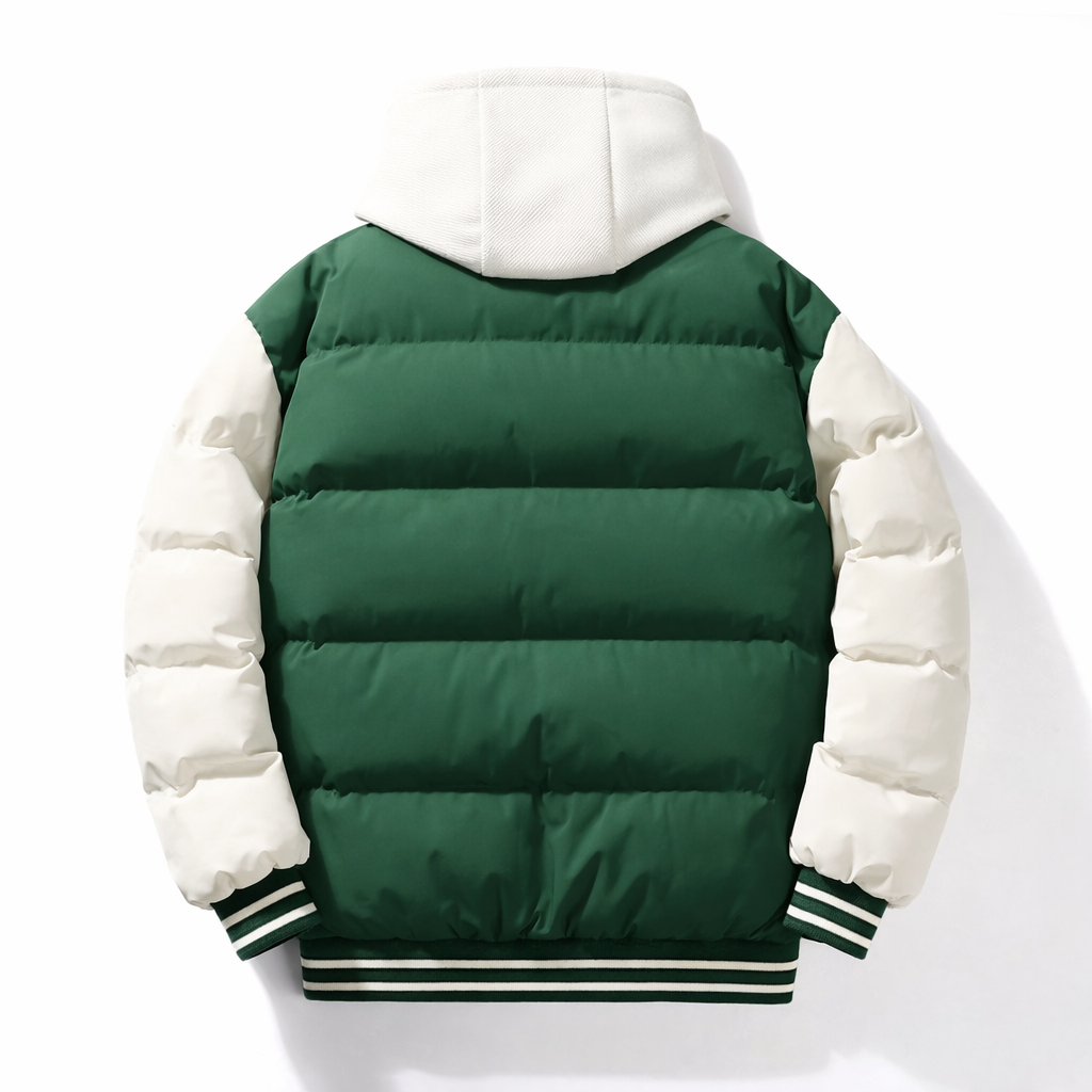 HUGO LAURENT™ | Elegant Hooded Puffer Jacket