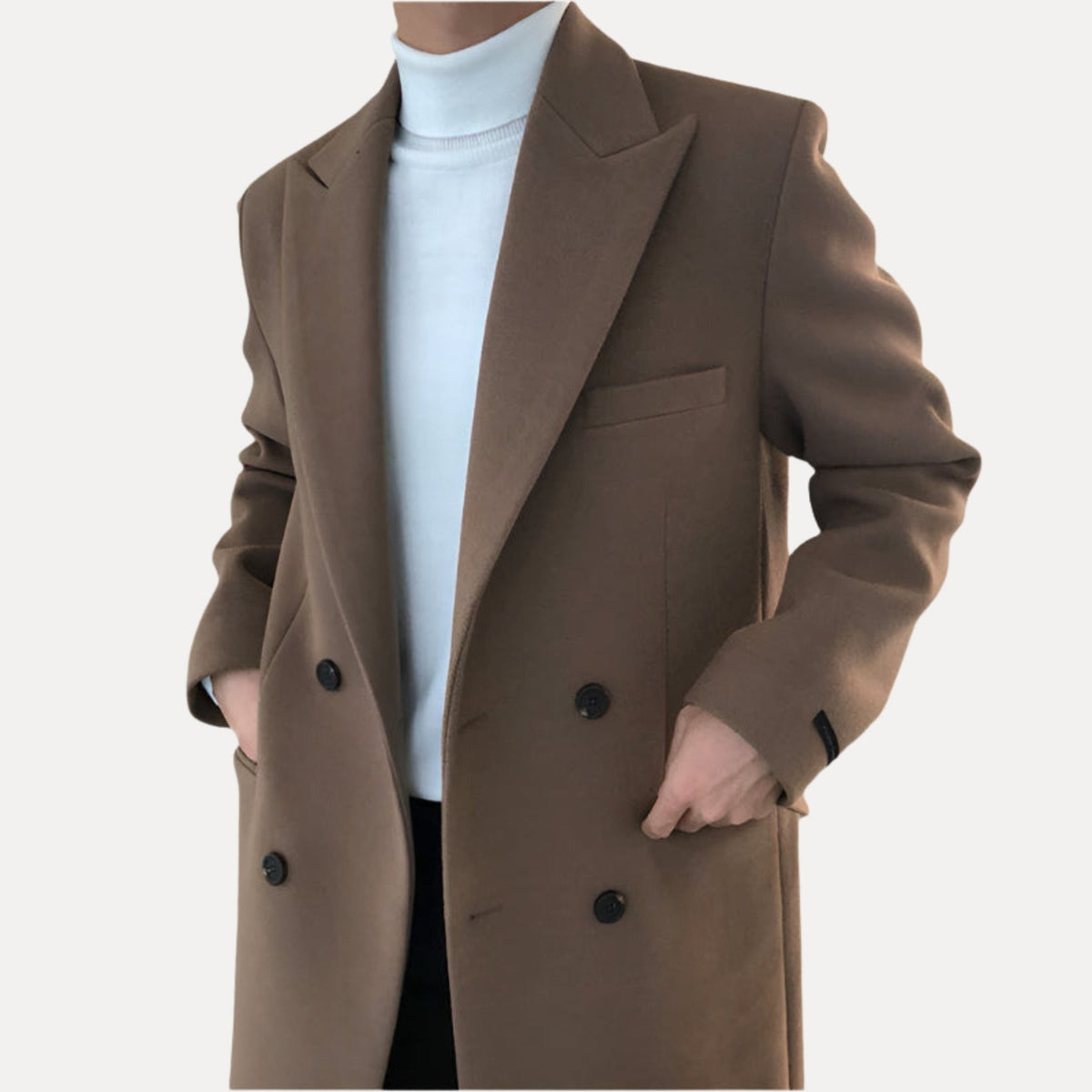 HUGO LAURENT | Breasted Wool Coat