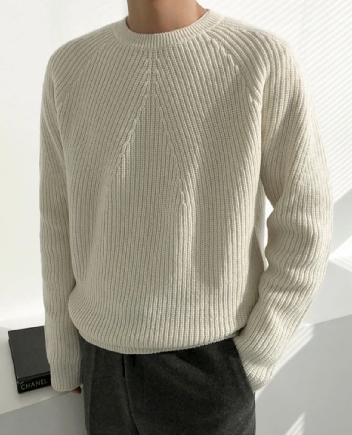 HUGO LAURENT™ | Men's Siene Textured Sweater