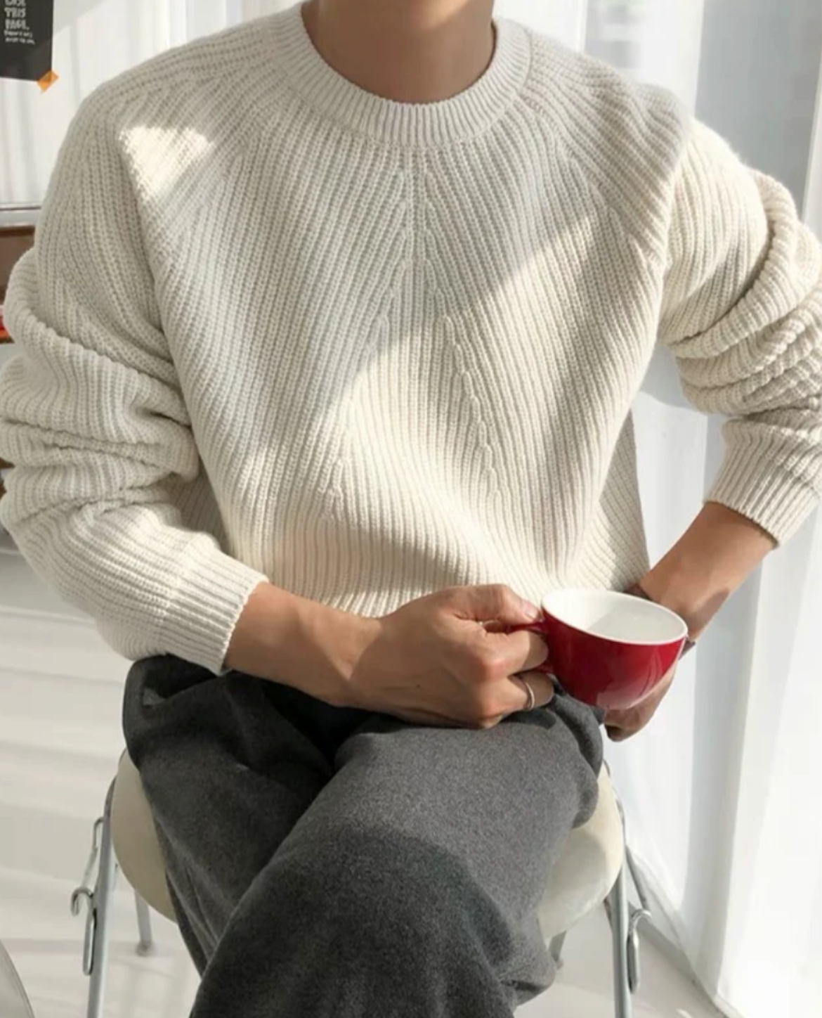 HUGO LAURENT™ | Men's Siene Textured Sweater