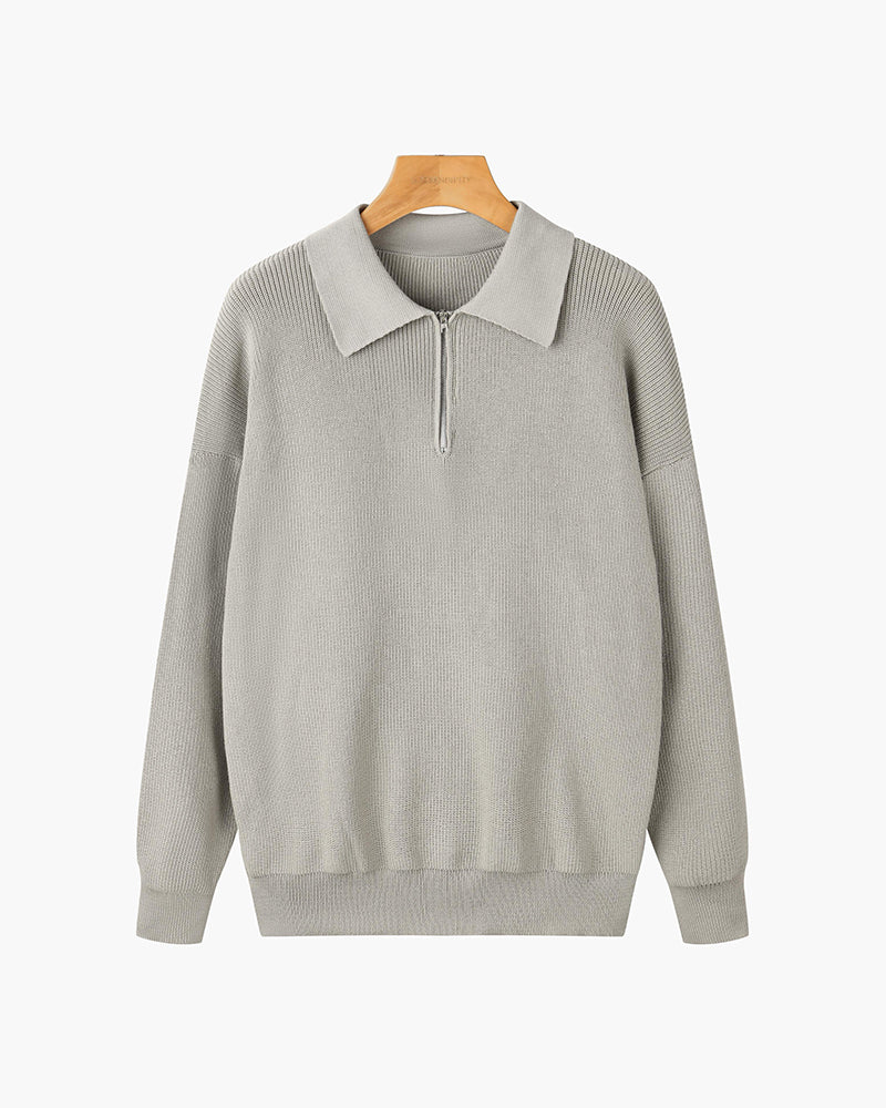 HUGO LAURENT™ | Rason Zipped Sweater