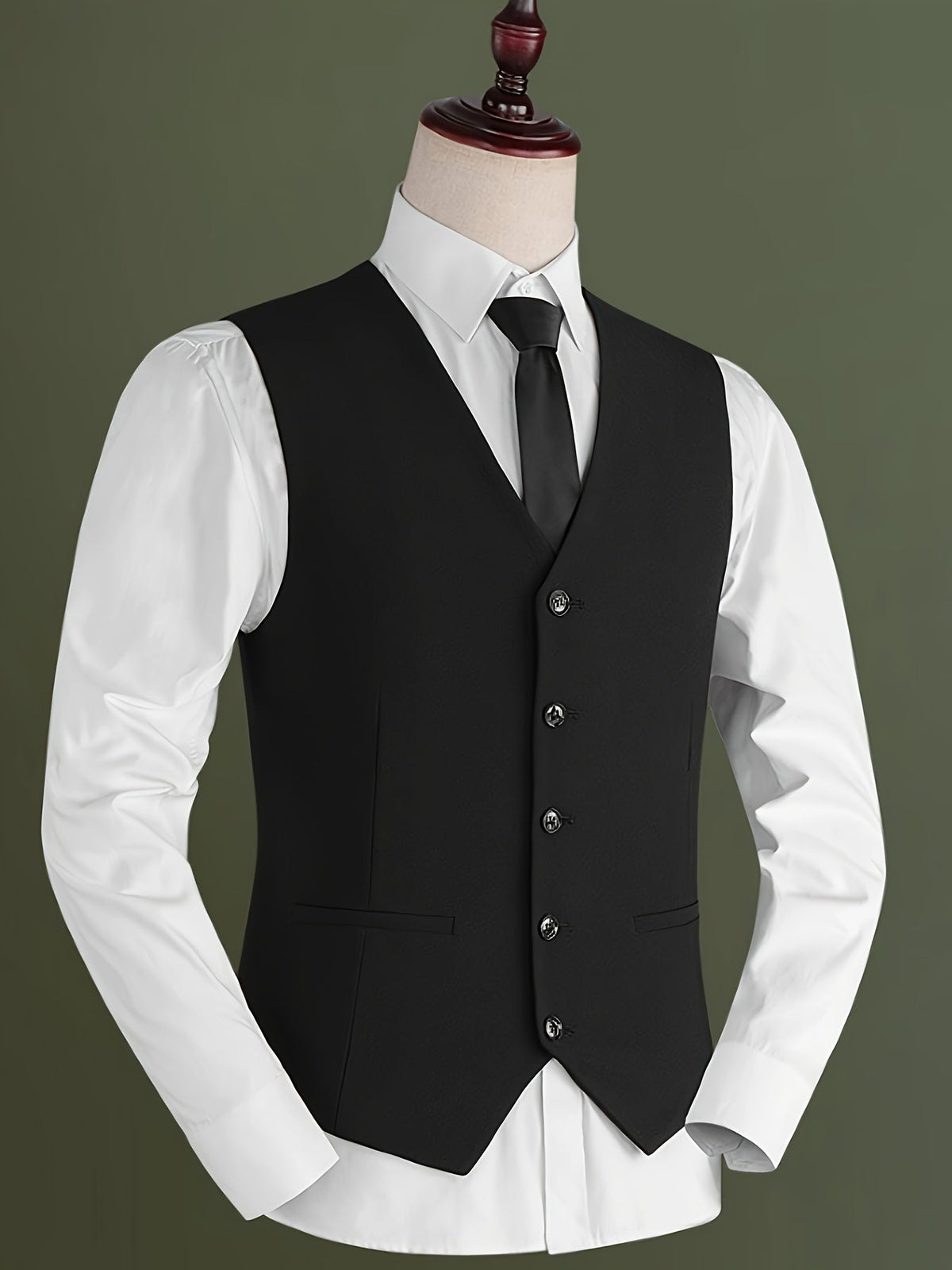 HUGO LAURENT™ | Men's Business Suit Vest