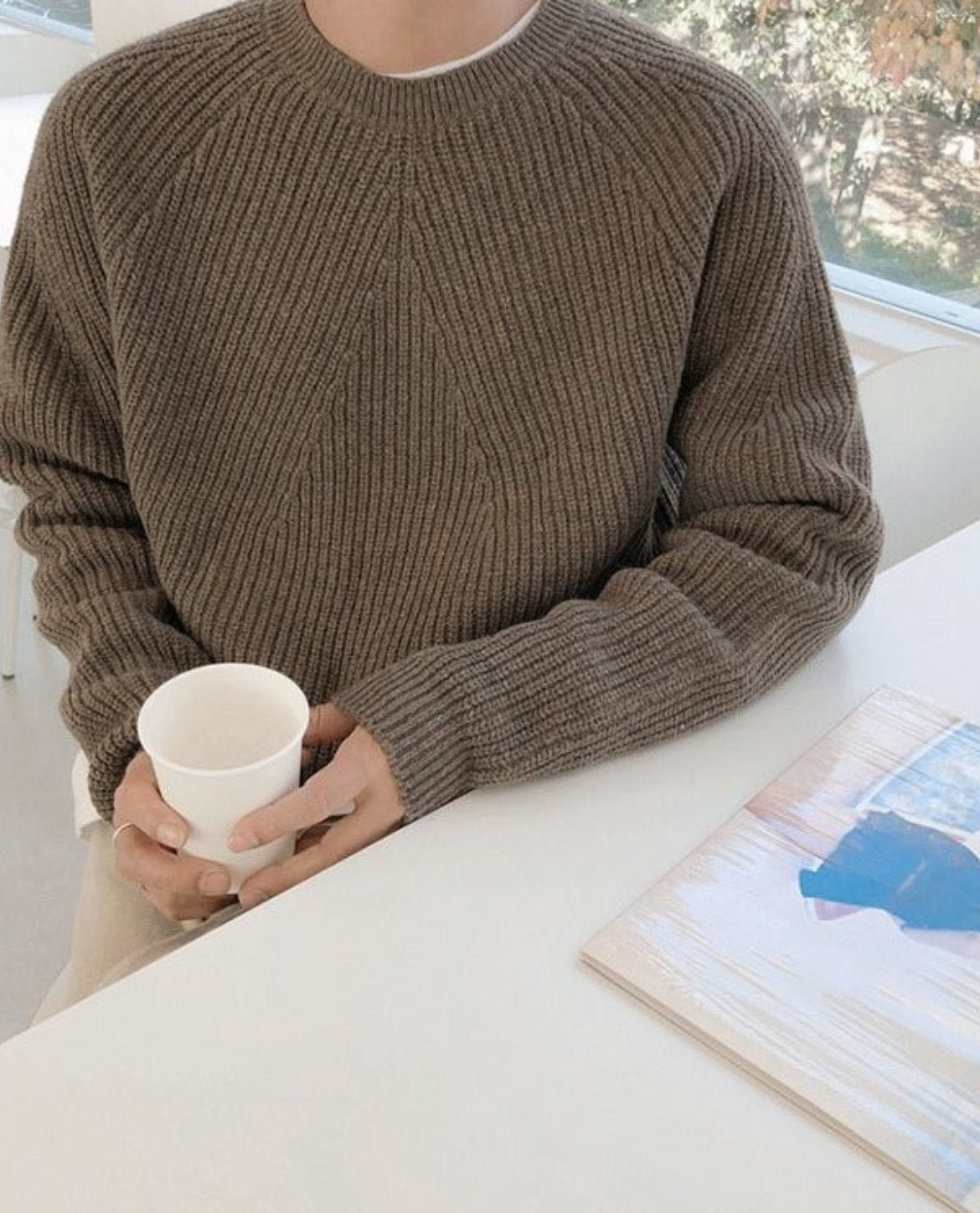 HUGO LAURENT™ | Men's Siene Textured Sweater