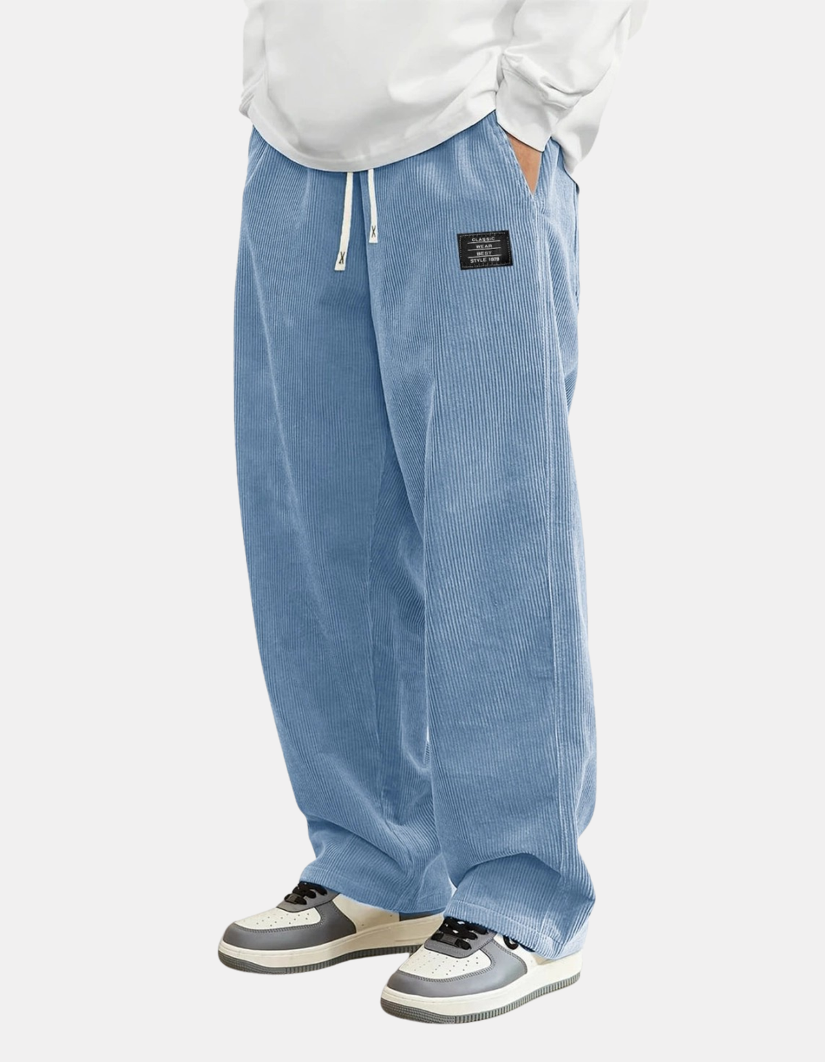 HUGO LAURENT™ | James Relaxed-fit Corduroy Trousers
