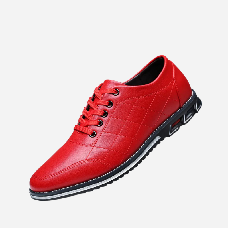 HUGO LAURENT | Men's Wide-Fit Cushioned Shoe