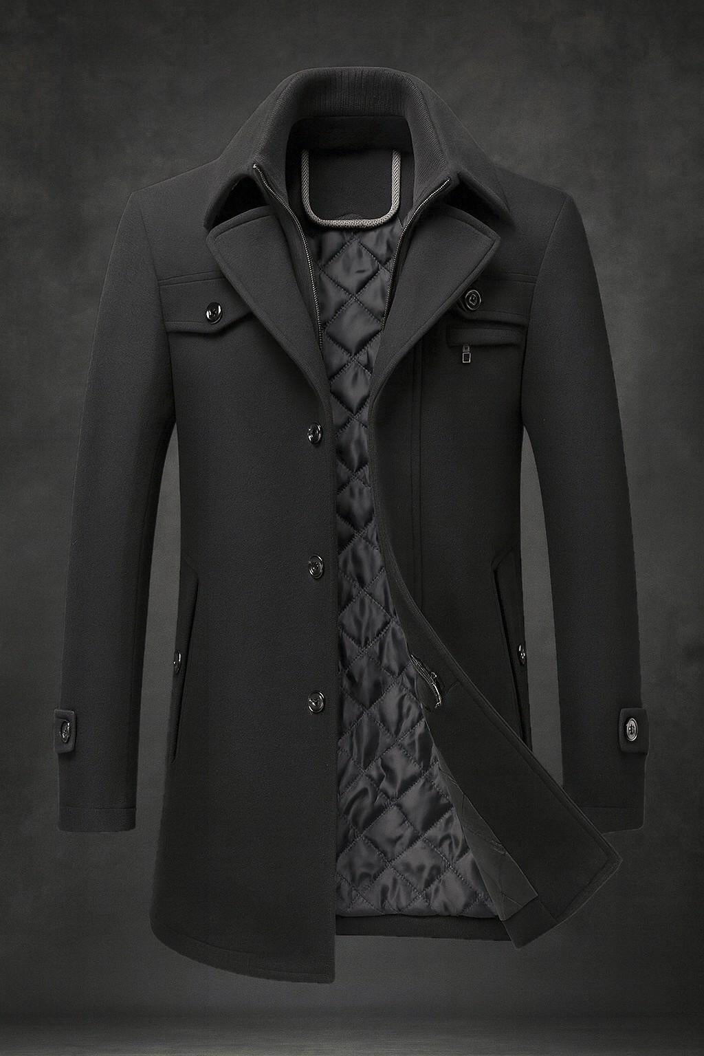 HUGO LAURENT™ | WOOL COAT