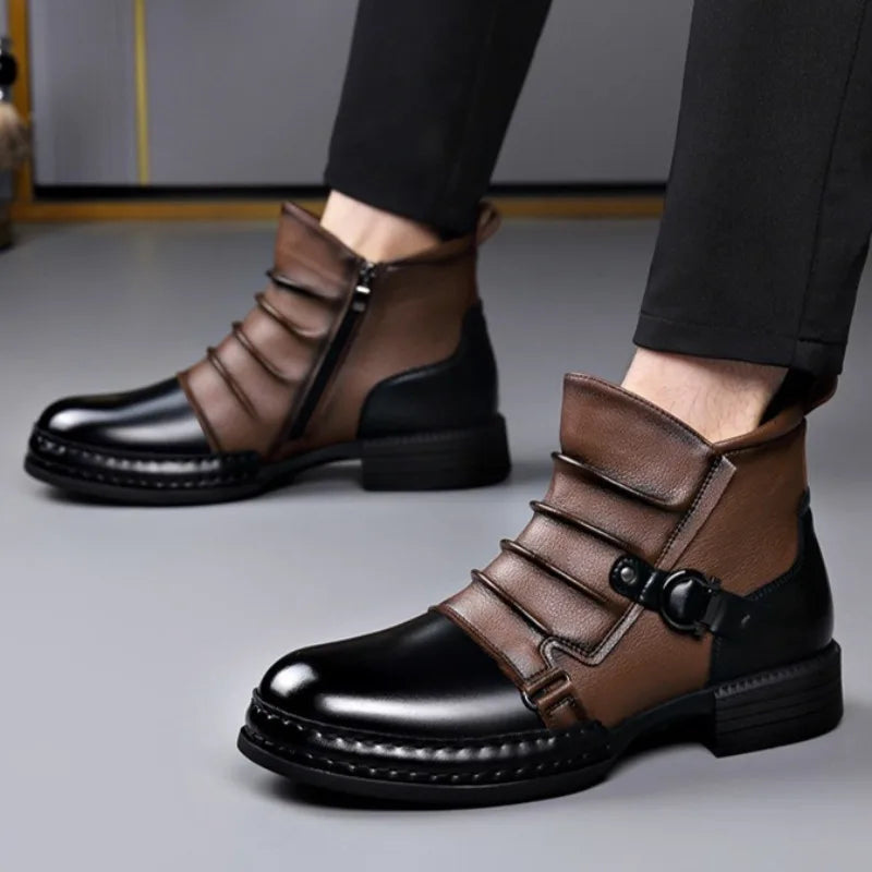 HUGO LAURENT™ | BUCKLE BOOTS FOR MEN