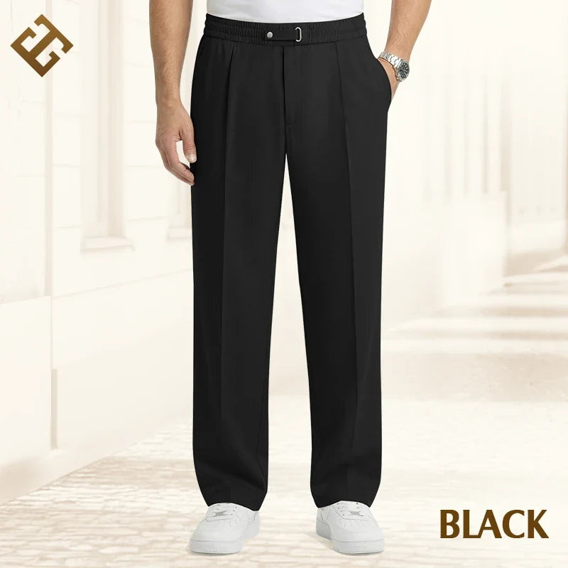HUGO LAURENT™ | EaseTailor - Flexible Straight Fit Smart Comfort Pants