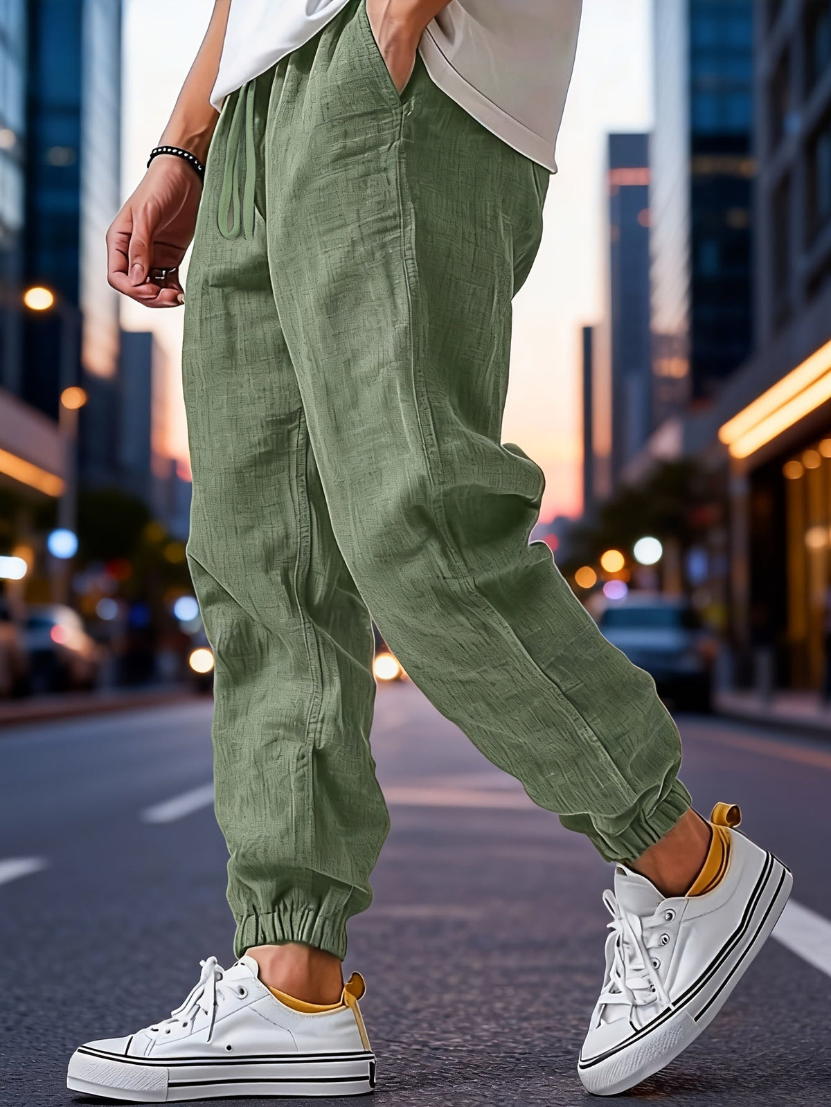 HUGO LAURENT™ | Men's Relaxed Woven Trousers