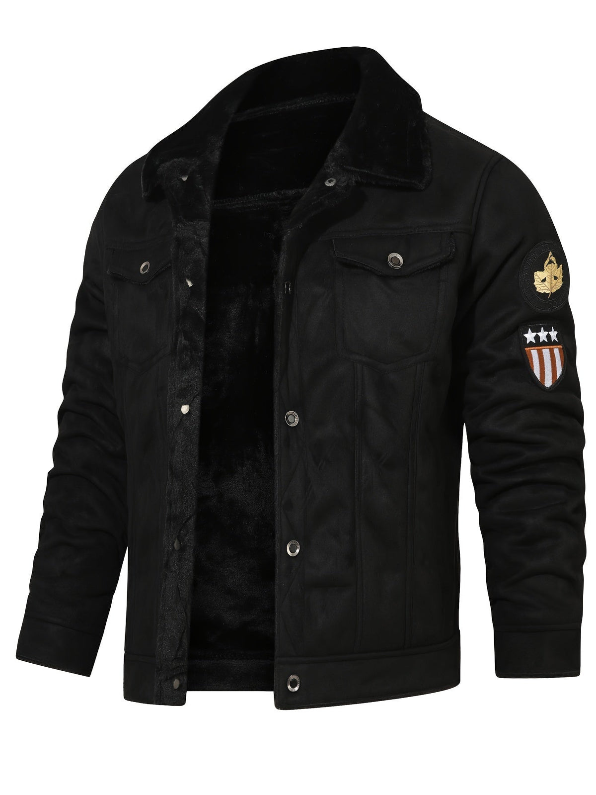 HUGO LAURENT™ | Fleece-Lined Trucker Jacket